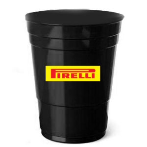 PIRELLI 16oz cup